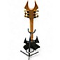 Used B.C. Rich Trace Warbeast T Black and Gold Solid Body Electric Guitar