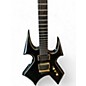 Used B.C. Rich Trace Warbeast T Black and Gold Solid Body Electric Guitar