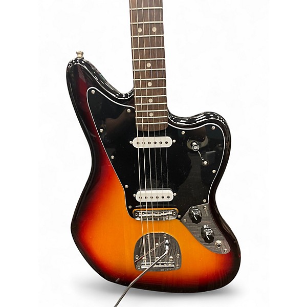 Used Squier Affinity Jaguar 2 Color Sunburst Solid Body Electric Guitar
