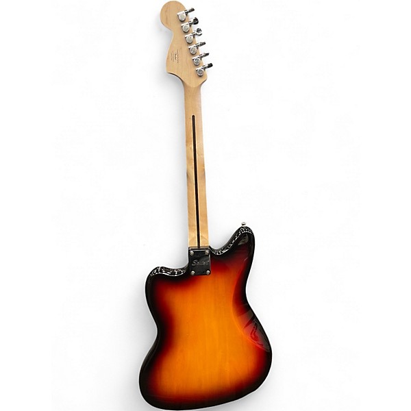 Used Squier Affinity Jaguar 2 Color Sunburst Solid Body Electric Guitar