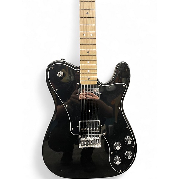 Used Fender Affinity Series Telecaster Deluxe Black Solid Body Electric Guitar