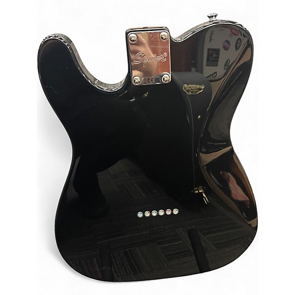 Used Fender Affinity Series Telecaster Deluxe Black Solid Body Electric Guitar