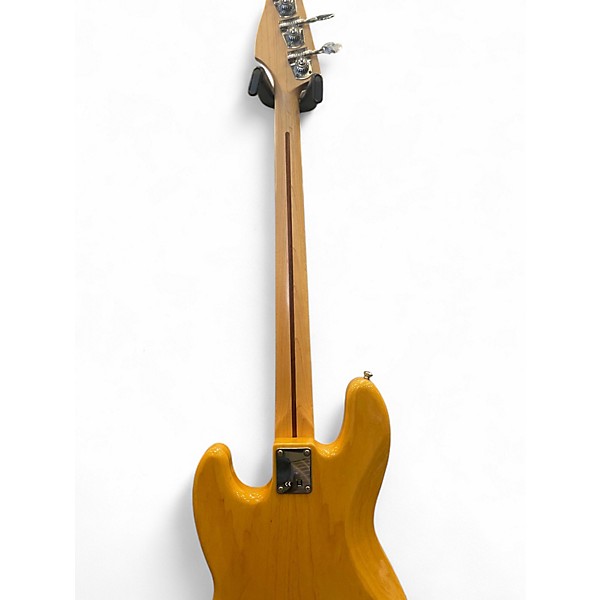 Used Fender FSR Deluxe Jazz Bass Natural Electric Bass Guitar