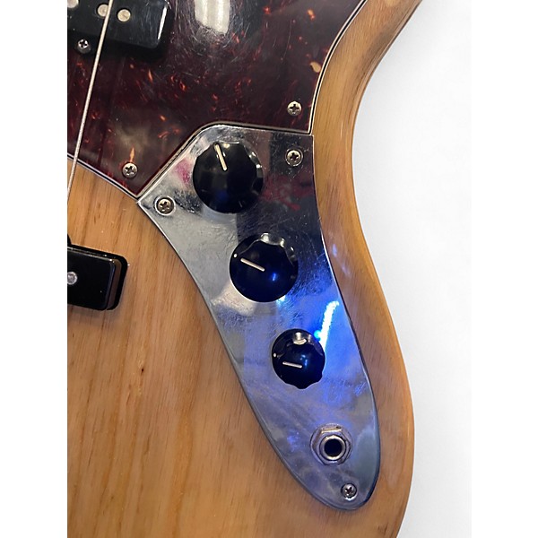 Used Fender FSR Deluxe Jazz Bass Natural Electric Bass Guitar