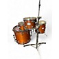 Used Mapex 4 Piece Saturn series Brown Drum Kit thumbnail