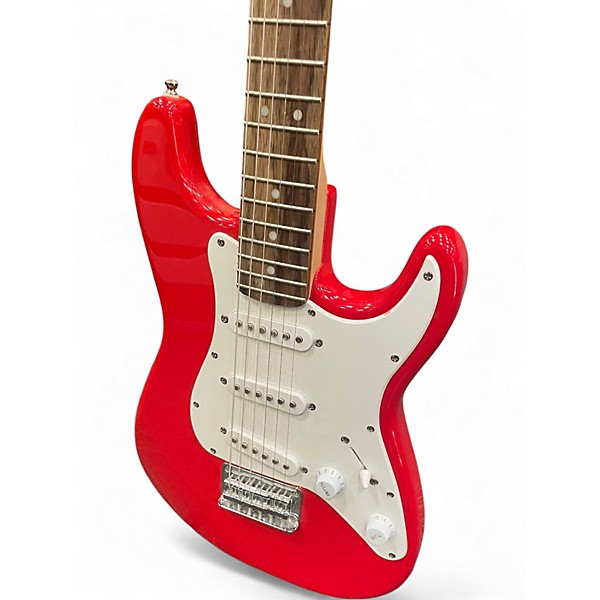 Used Squier Mini Affinity Stratocaster Red Electric Guitar
