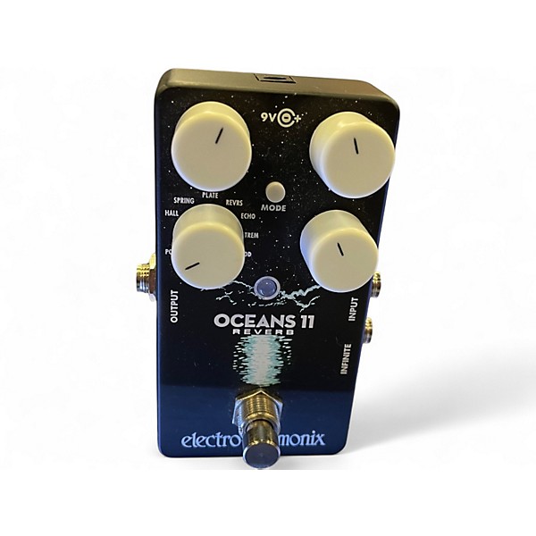 Used Electro-Harmonix Oceans 11  Reverb Effect Pedal