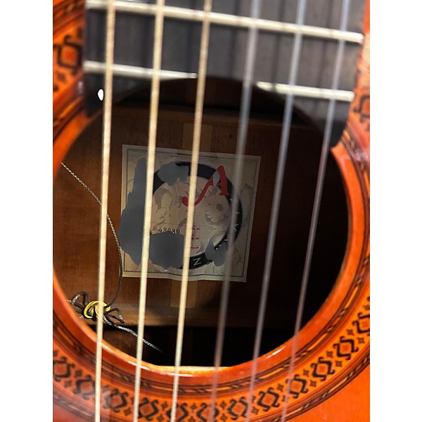 Used Alvarez 5008C Florentine Classic Vintage Natural Classical Acoustic Electric Guitar