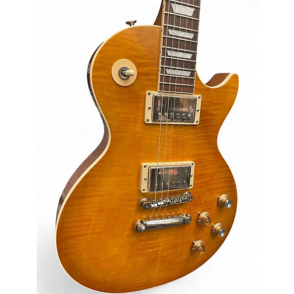 Used Gibson Kirk Hammett "Greeny" Les Paul Standard LEMON BURST Solid Body Electric Guitar