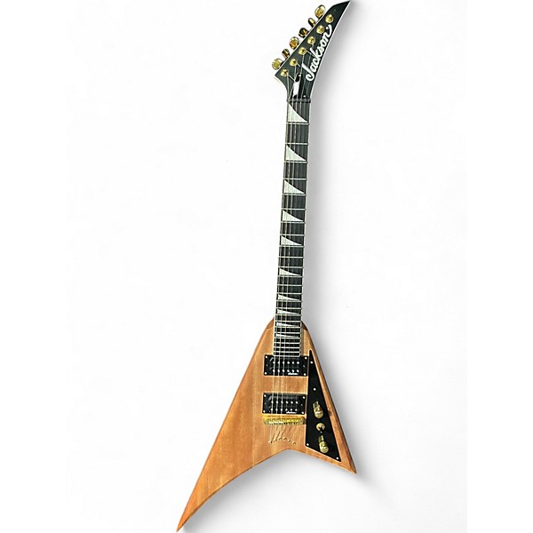 Used Jackson JS32T Natural Oil Solid Body Electric Guitar