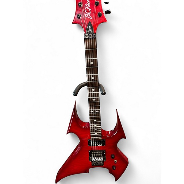Used B.C. Rich BEAST NJ Hot Rod Red Solid Body Electric Guitar