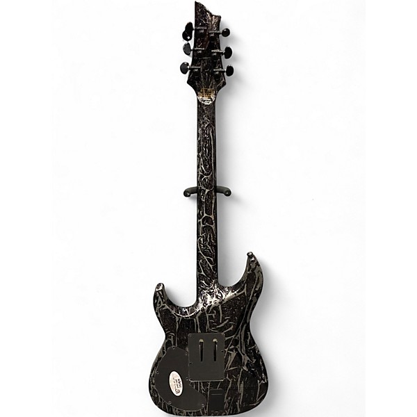 Used Schecter Guitar Research C1 Custom FR SILVER MOUNTAIN Solid Body Electric Guitar