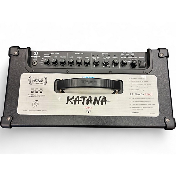 Used BOSS Katana KTN50 50W 1X12 Guitar Combo Amp