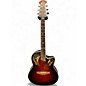 Used Ovation CS257 Celebrity Deluxe Ruby Redburst Acoustic Electric Guitar