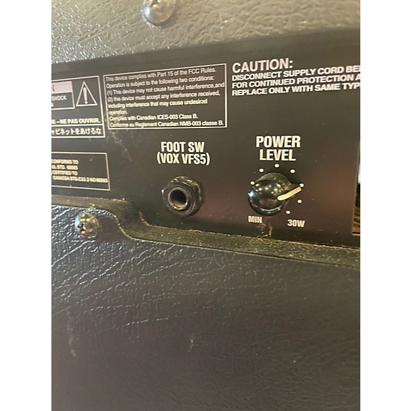 Used VOX VT30 Valvetronix 1x10 30W Guitar Combo Amp