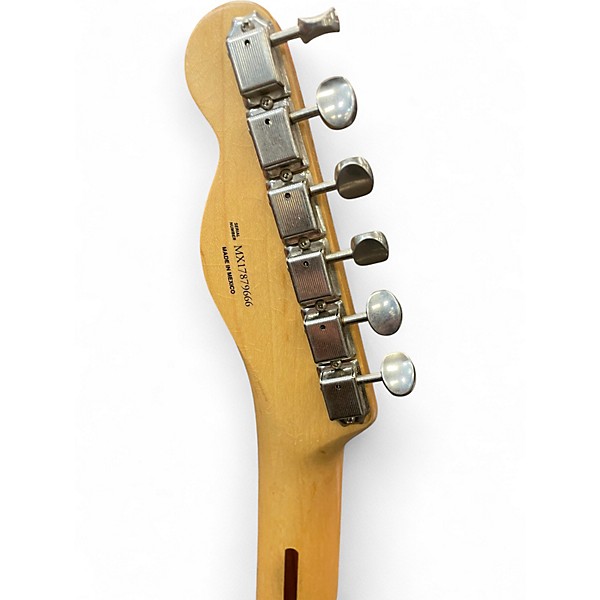 Used Fender Brad Paisley Road Worn Telecaster Silver Sparkle Solid Body Electric Guitar