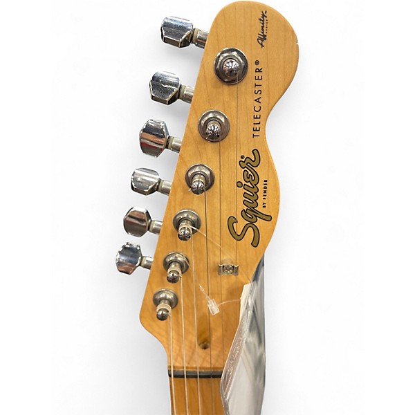 Used Squier Affinity Telecaster 2 Tone Sunburst Solid Body Electric Guitar