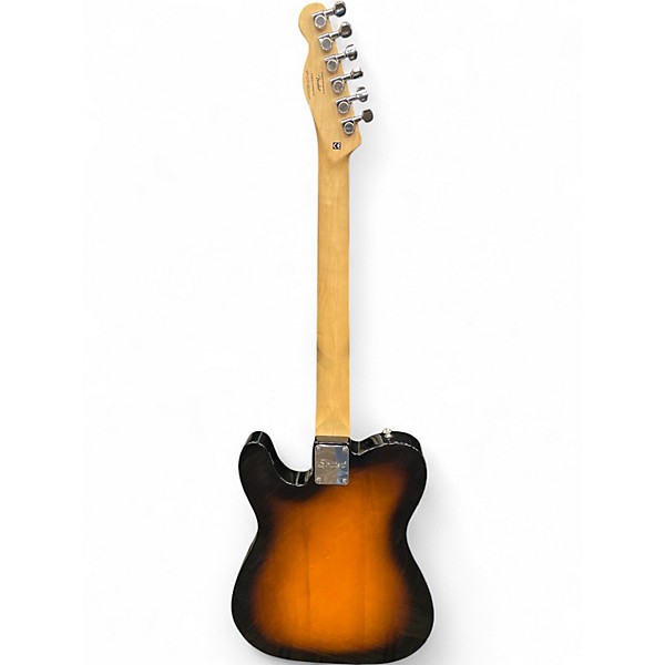 Used Squier Affinity Telecaster 2 Tone Sunburst Solid Body Electric Guitar