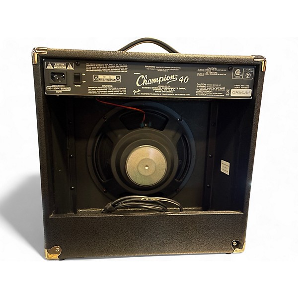 Used Fender Champion 40 Guitar Combo Amp