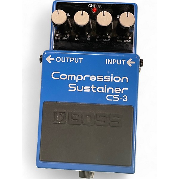 Used BOSS CS3 Compressor Sustainer Effect Pedal