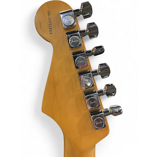 Used Fender American Standard Stratocaster 2 Tone Sunburst Solid Body Electric Guitar