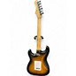 Used Squier Debut Collection Strat 2 Color Sunburst Solid Body Electric Guitar