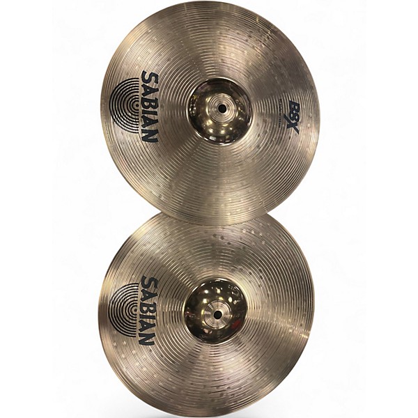 Used SABIAN 14in b8x hihat pair Cymbal