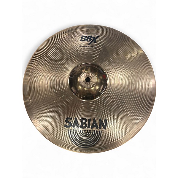 Used SABIAN 14in b8x hihat pair Cymbal