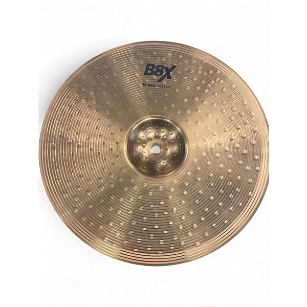 Used SABIAN 14in b8x hihat pair Cymbal