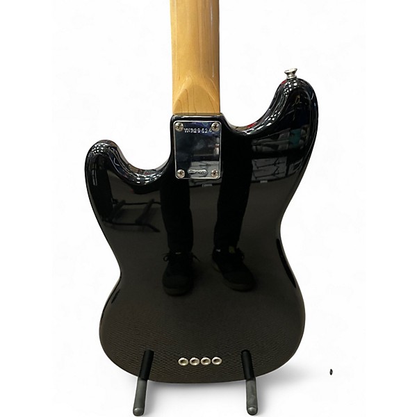 Used Squier VISTA MUSICMASTER Black Electric Bass Guitar