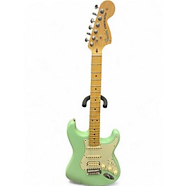 Used Fender American Performer Stratocaster HSS MATTE SURF GREEN Solid Body Electric Guitar