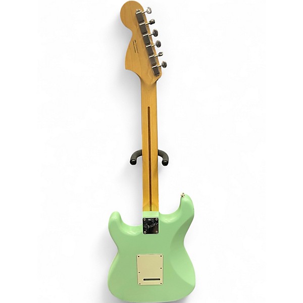 Used Fender American Performer Stratocaster HSS MATTE SURF GREEN Solid Body Electric Guitar