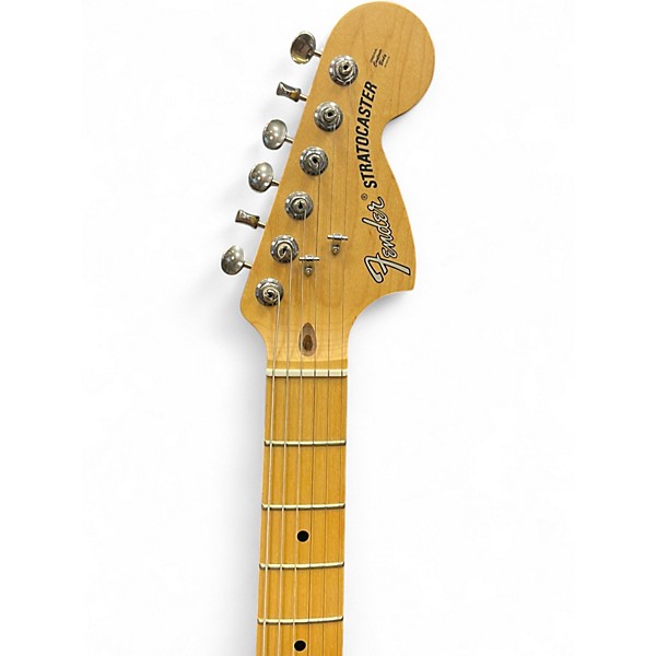Used Fender American Performer Stratocaster HSS MATTE SURF GREEN Solid Body Electric Guitar