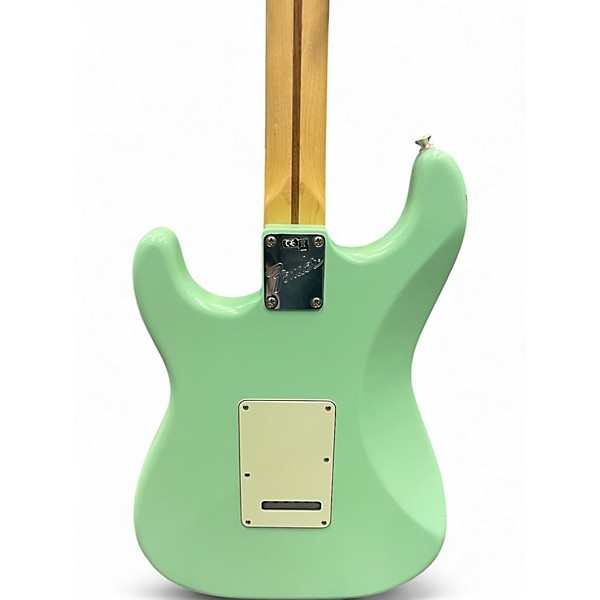 Used Fender American Performer Stratocaster HSS MATTE SURF GREEN Solid Body Electric Guitar