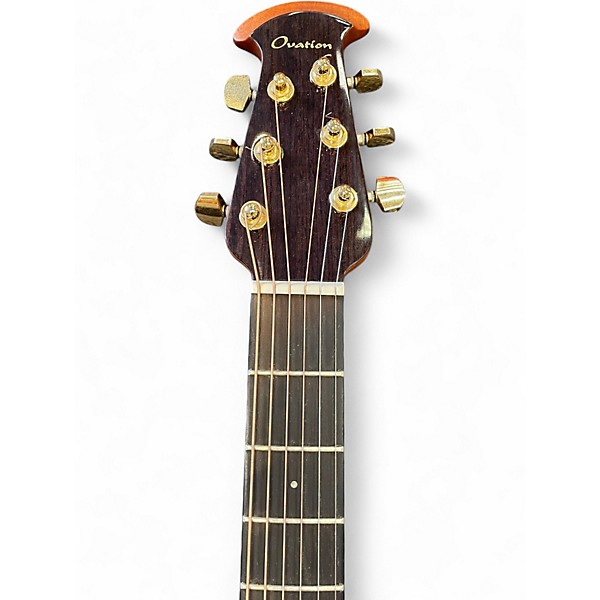 Used Ovation Celebrity Elite Plus CE44P-SM-G Natural Acoustic Electric Guitar