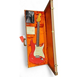 Used Fender American Vintage II 1961 Stratocaster Fiesta Red Solid Body Electric Guitar
