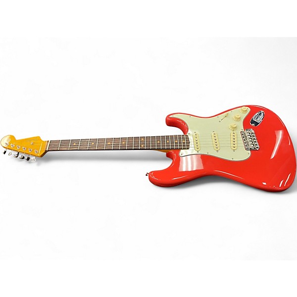 Used Fender American Vintage II 1961 Stratocaster Fiesta Red Solid Body Electric Guitar