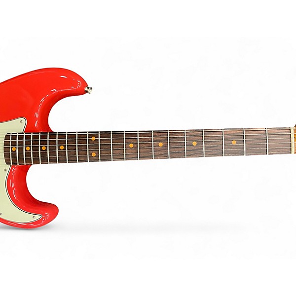Used Fender American Vintage II 1961 Stratocaster Fiesta Red Solid Body Electric Guitar