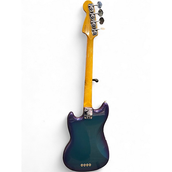 Used Fender vintera mustang Burgundy Electric Bass Guitar
