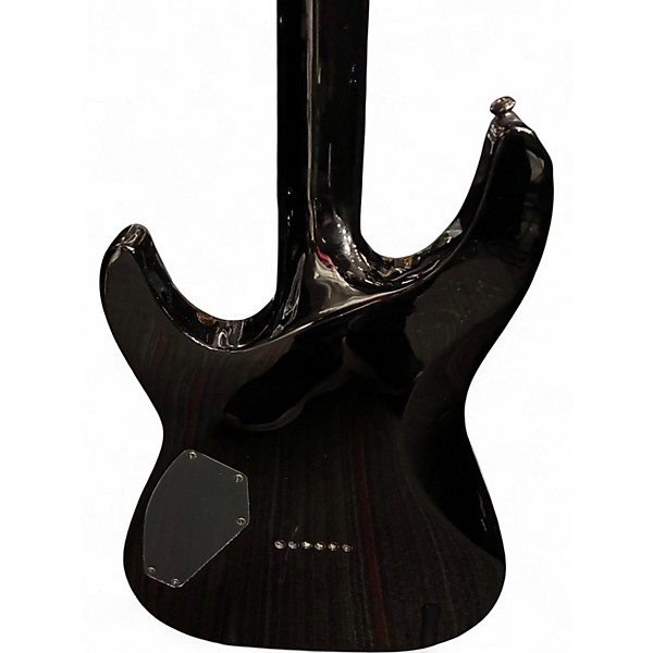 Used Schecter Guitar Research Blackjack C1 Black Solid Body Electric Guitar
