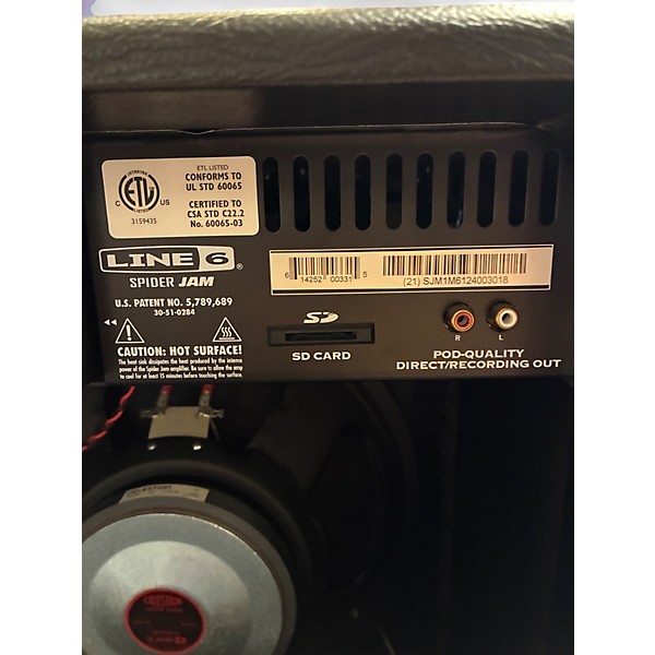 Used Line 6 Spider Jam 75W 1x12 Guitar Combo Amp