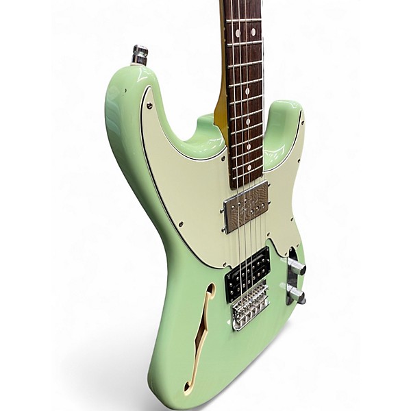 Used Fender Pawn Shop 1972 Seafoam Green Hollow Body Electric Guitar
