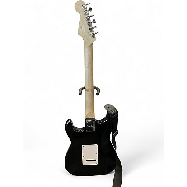 Used Squier SONIC STRATOCASTER Black Solid Body Electric Guitar