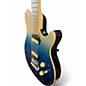 Used Sterling by Music Man Sub AX3 Axis GREY BLUE GRADIENT Solid Body Electric Guitar