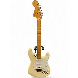 Used Fender Jimi Hendrix Stratocaster Olympic White Solid Body Electric Guitar