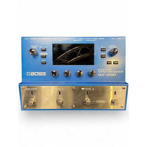 Used BOSS SY300 Guitar Synthesizer Effect Pedal