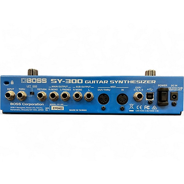 Used BOSS SY300 Guitar Synthesizer Effect Pedal
