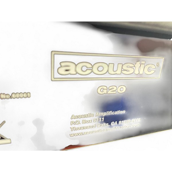 Used Acoustic G20 20W 1x10 Guitar Combo Amp