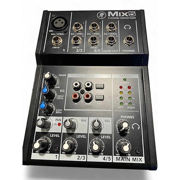 Used Mackie MIX 5  Unpowered Mixer