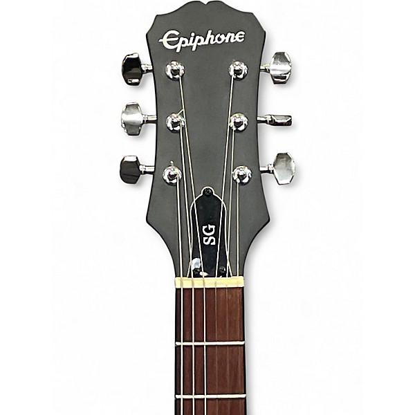 Used Epiphone SG  Black Solid Body Electric Guitar